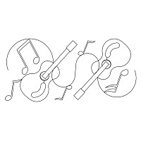 guitar music border 001